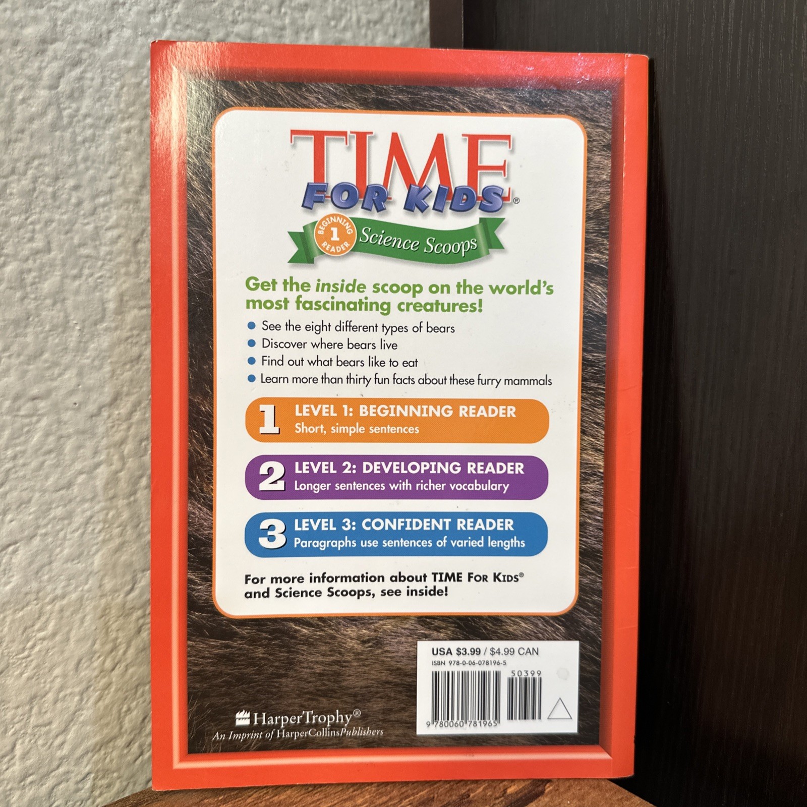 Time for Kids : Bears! by Editors Time For Kids (2005, Trade Paperback)