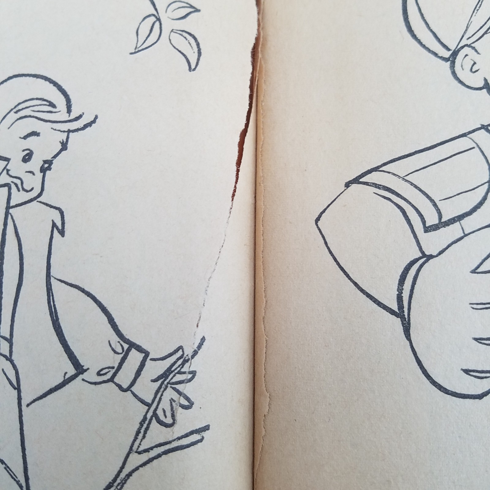 Vintage Coloring Book Day at the Park by Gerry Geischer 1963 Whitman Unmarked