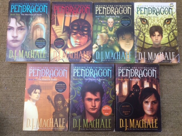 Pendragon complete series 1-10 set MacHale 1 2 3 4 5 6 7 8 9 10 PB/HB mixed lot