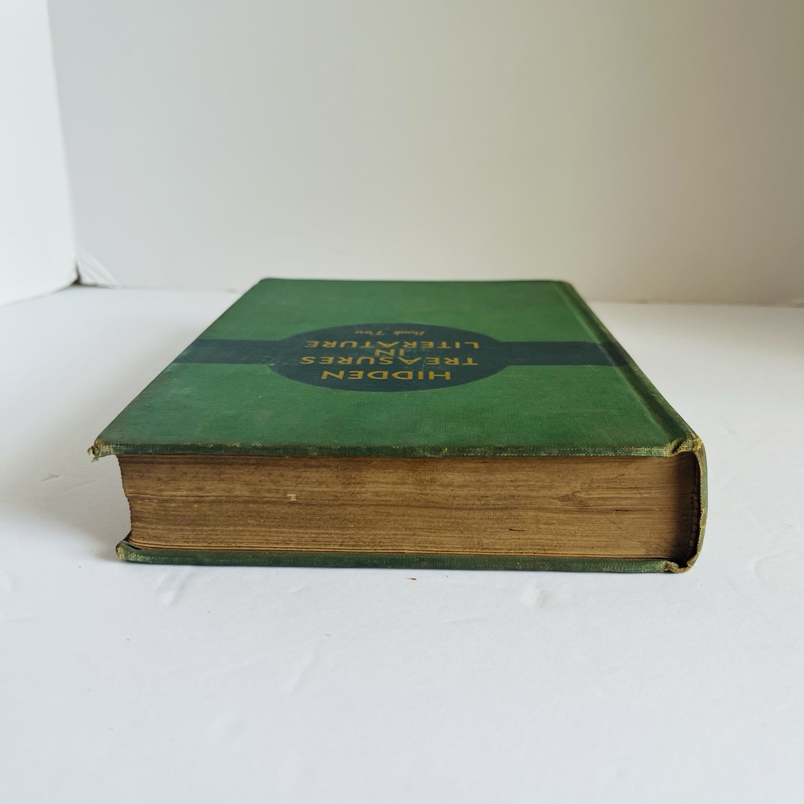 Vintage 1935 Hidden Treasures in Literature Book Two Harcourt Brace Textbook HC