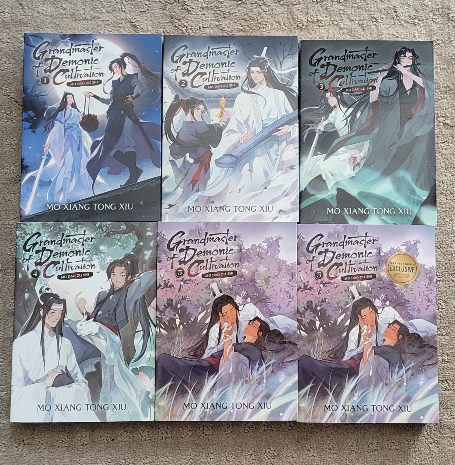 MXTX Mixed Danmei Novel Lot. 20 novels Including Barnes & Noble Exclusives.