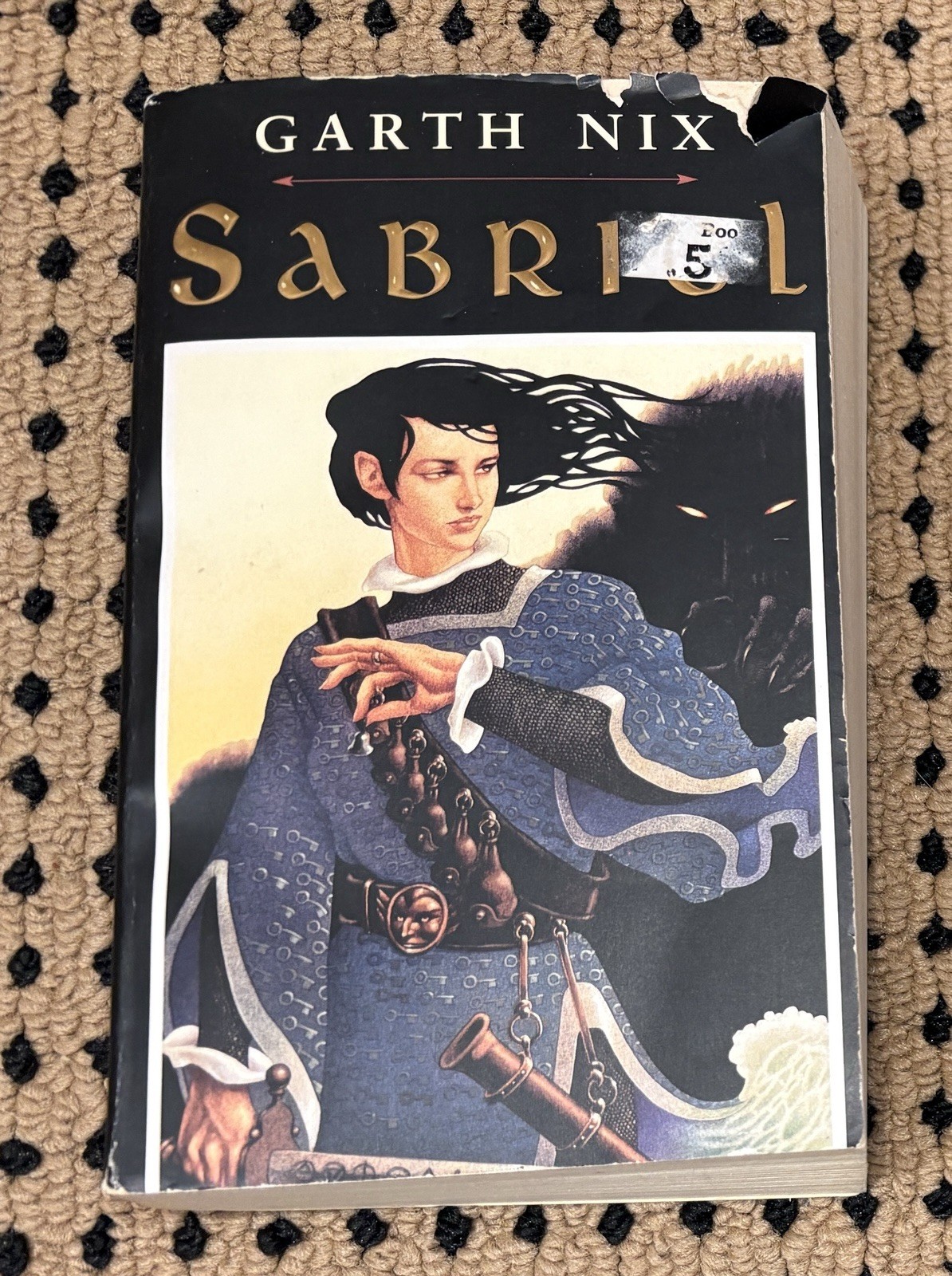 SIGNED – Sabriel (Old Kingdom) – Mass Market Paperback By Garth Nix