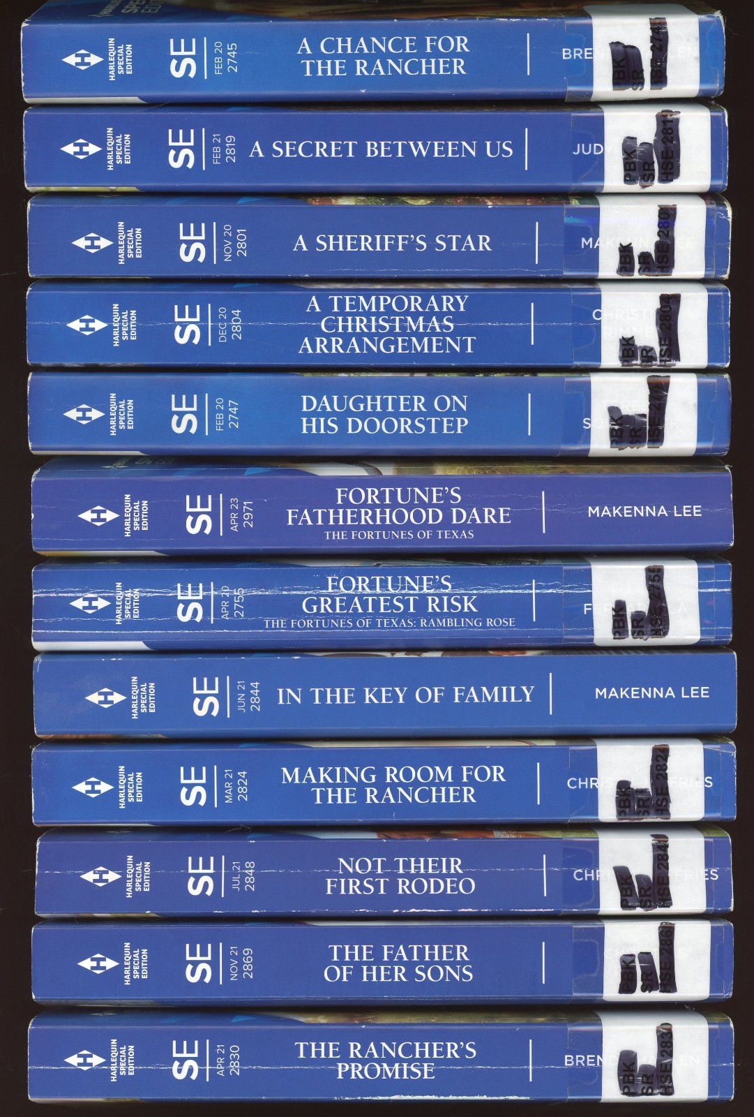 Harlequin Special Edition Romance Family Children themes Lot of 12 Paperback