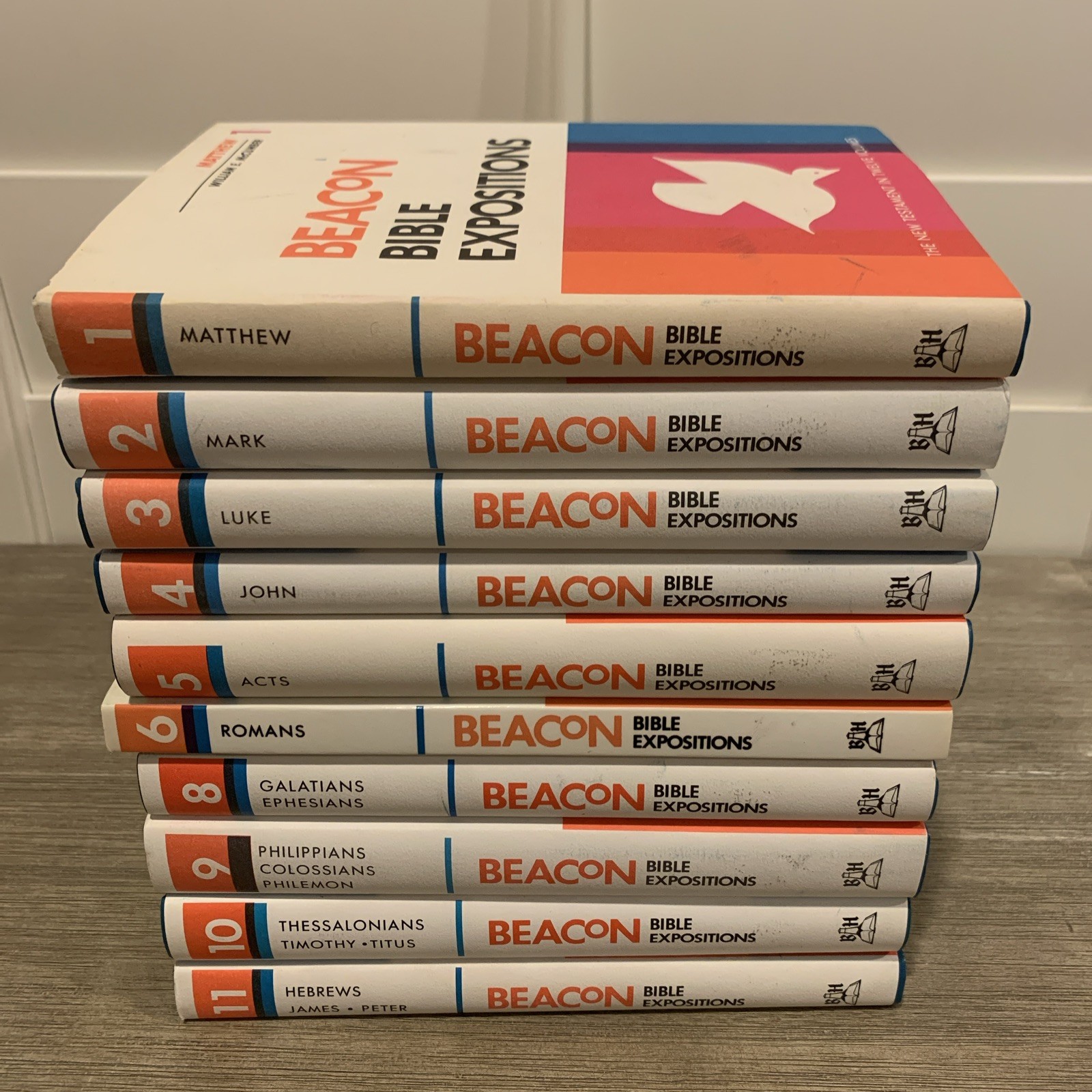Beacon Bible Expositions Near Complete 1-6, 8-11 Volume Series New Testament