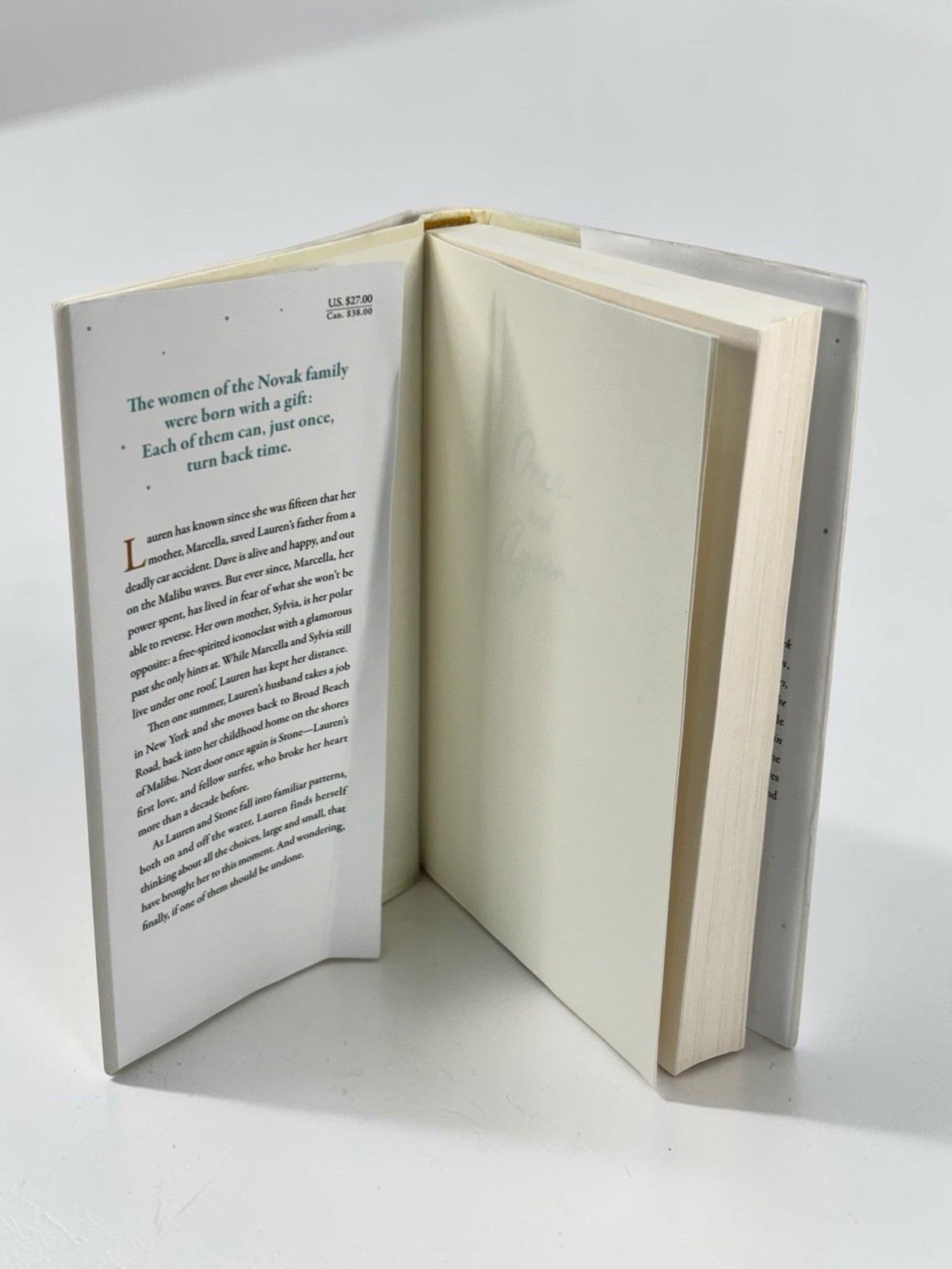 Once and Again by Rebecca Serle Hardcover Book