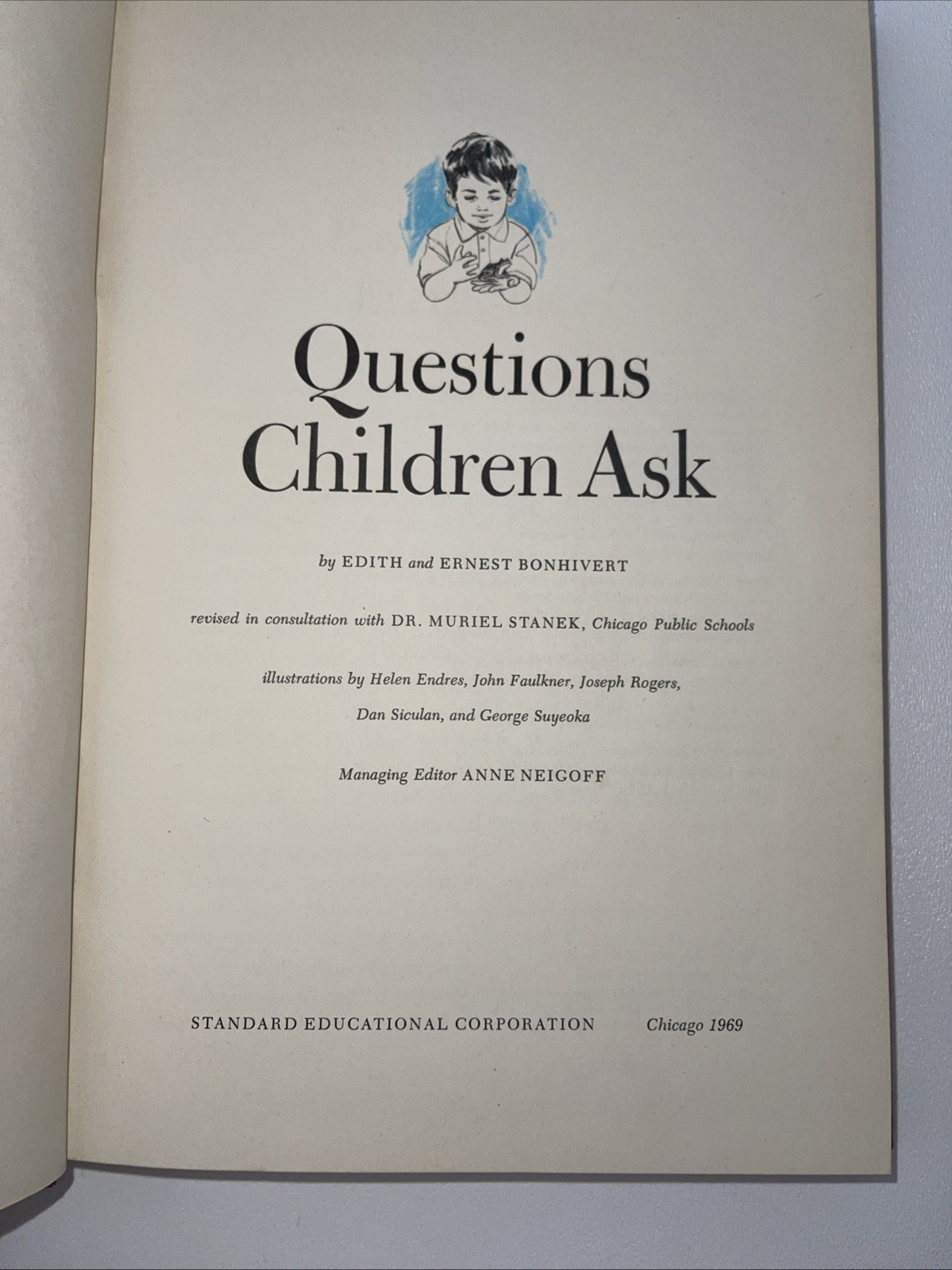 Child Horizons Collection of 5 Books 1969