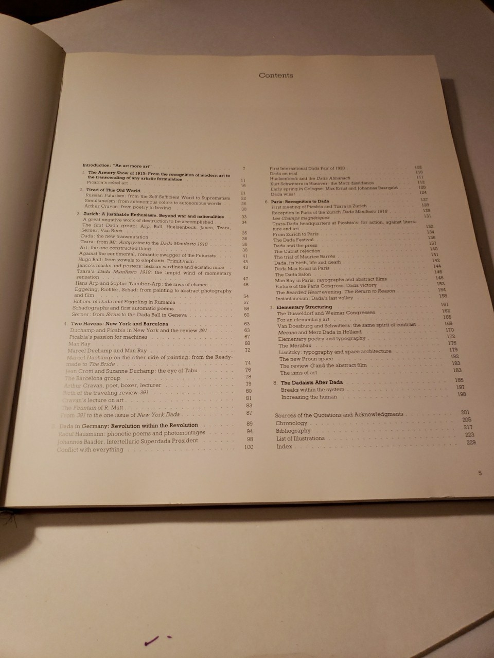 The Dada Movement 1990 Art Book Marc Dachy 230 pages Hardcover
