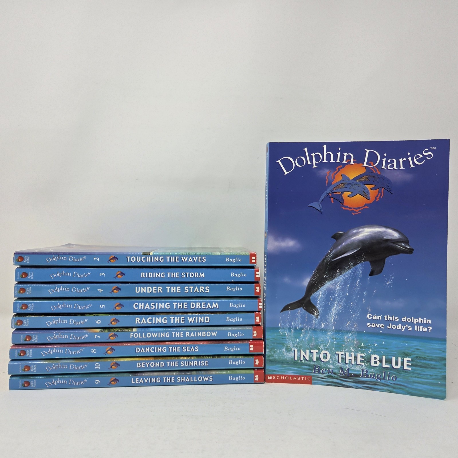 Dolphin Diaries Series 1-10 Paperback By Ben Baglio Complete Lot of 10 Paperback