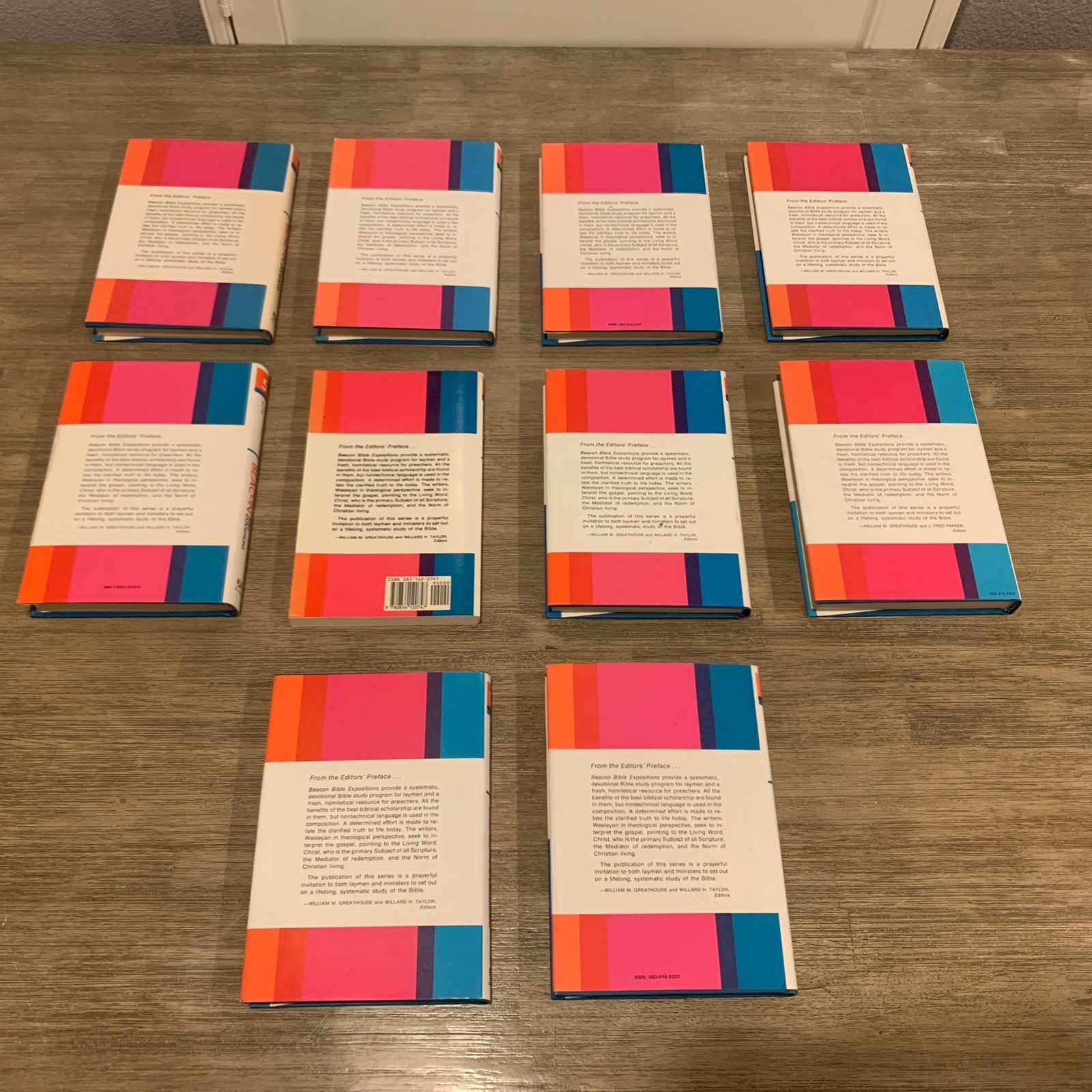 Beacon Bible Expositions Near Complete 1-6, 8-11 Volume Series New Testament
