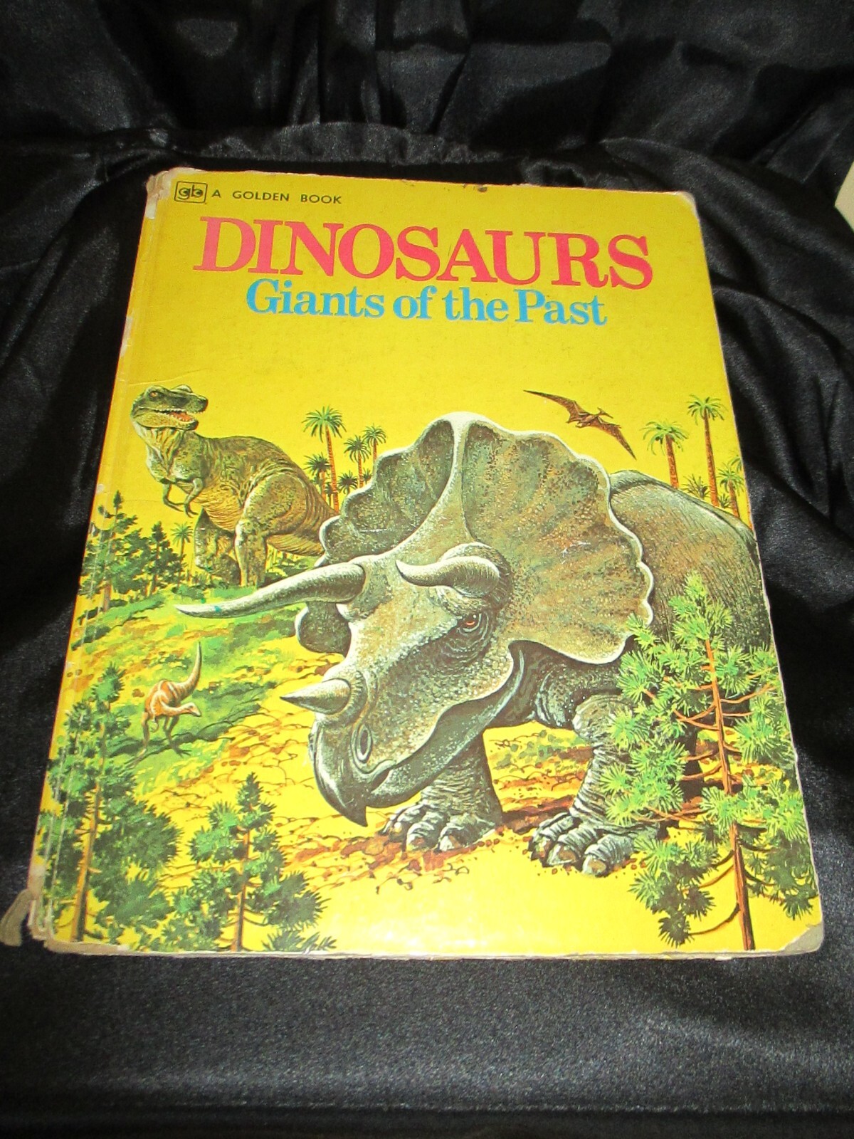 Dinosaurs Giants of the Past by Eileen Daly HC 1976 A Golden Book