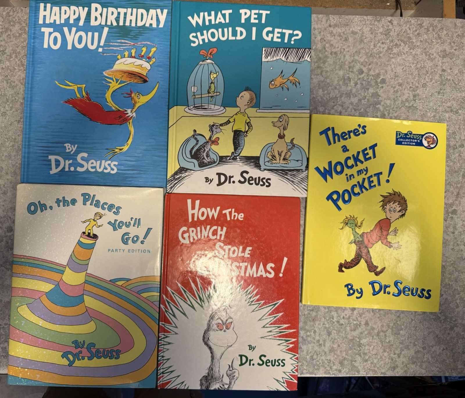 Lot Of 45 Dr. Seuss Beginner’s And Bright And Early Children’s Hardcover Books