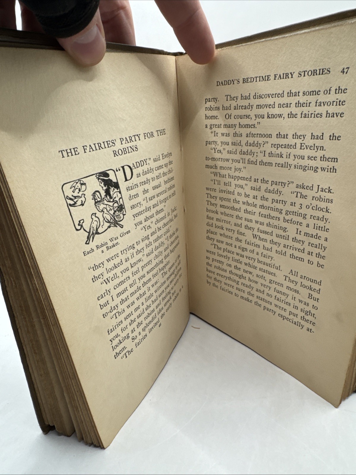 DADDY’S BEDTIME FAIRY STORIES : Mary Graham Bonner : Florence Choate 1916