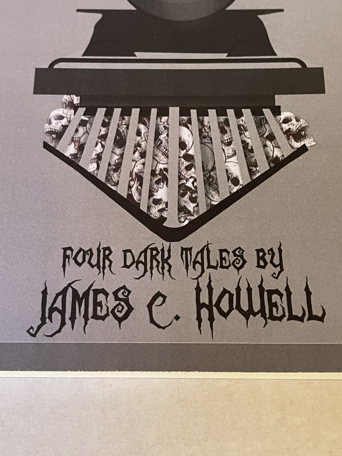 The Midnight Train to Hell, 4 dark tales by James C. Howell paperback BOOK scary
