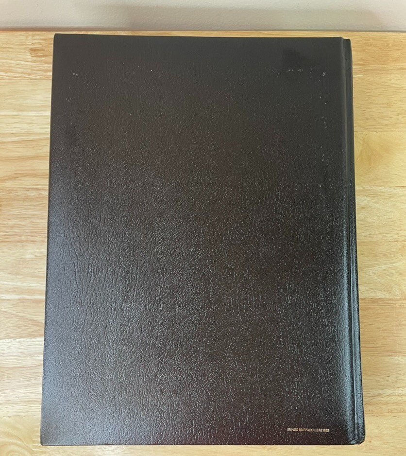 VTG 1984 KJV Family Heirloom Holy Bible Red Letter Edition Black Faux Leather