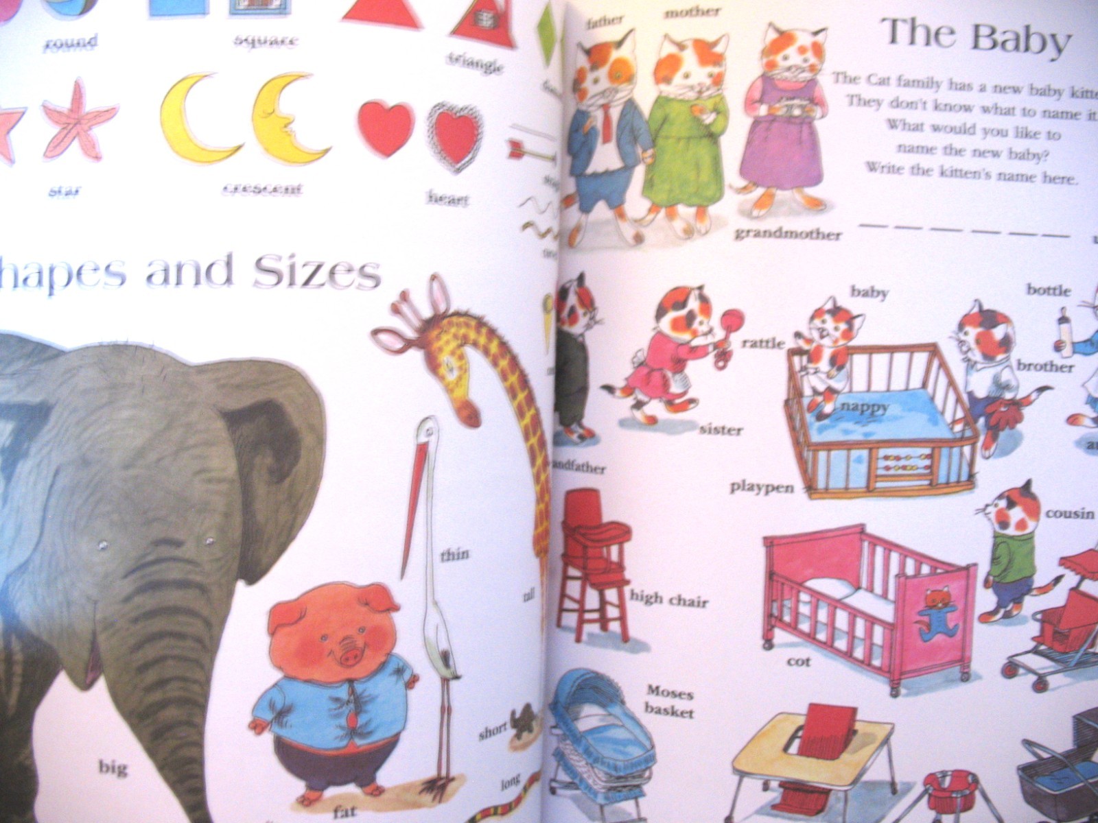 * 2 Richard Scarry’s BEST WORD & COUNTING BOOKS kids learning material paperback