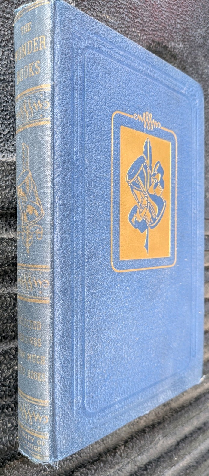Wonder Books Selected Readings Hardcover 1940 William Lyon Phelps Illustrated