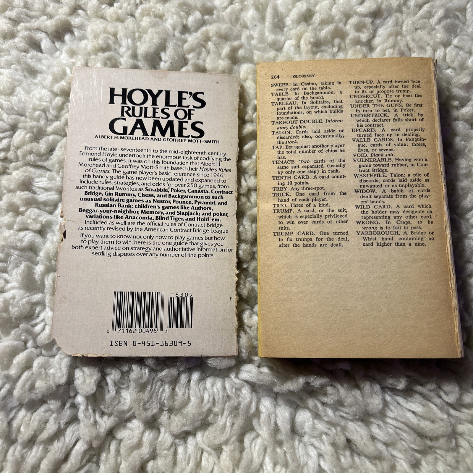 Hoyle’s Rules of Games: Second Revised Edition BAD COND. ROUGH/NEEDS LOVE