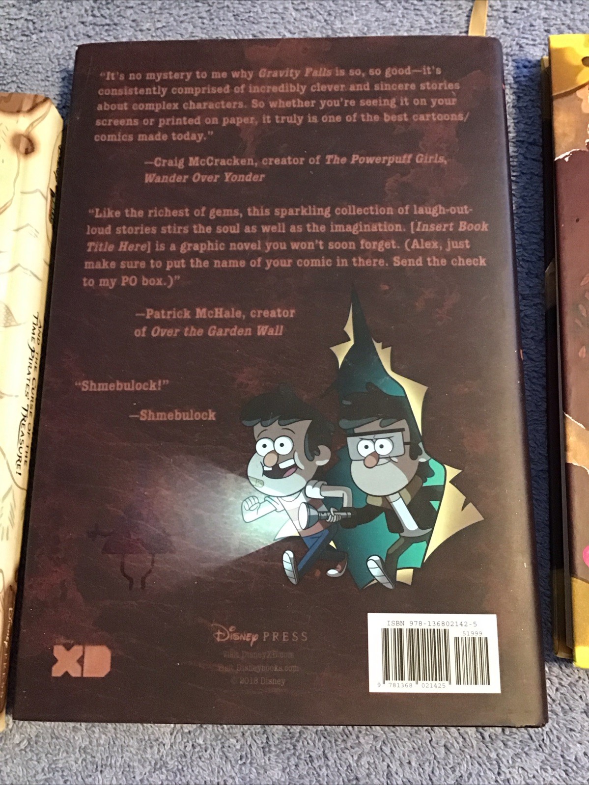 Disney Gravity Falls Journal 3 ALEX HIRSCH Disney Book Lot 4 HC DJ Adventures