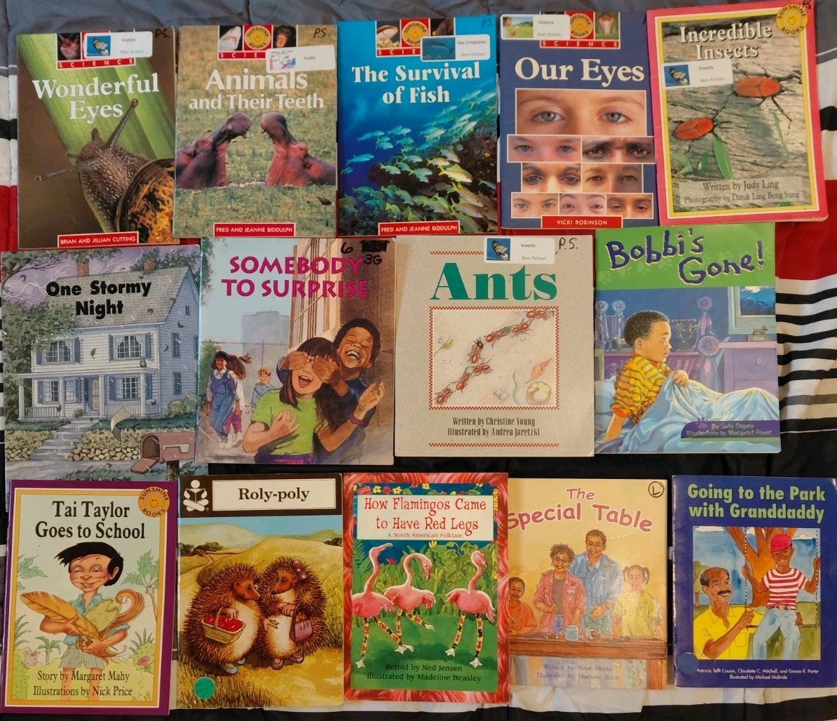 Lot of 53 Children’s Learning to Read Books Joy Cowley Books Sunshine Books