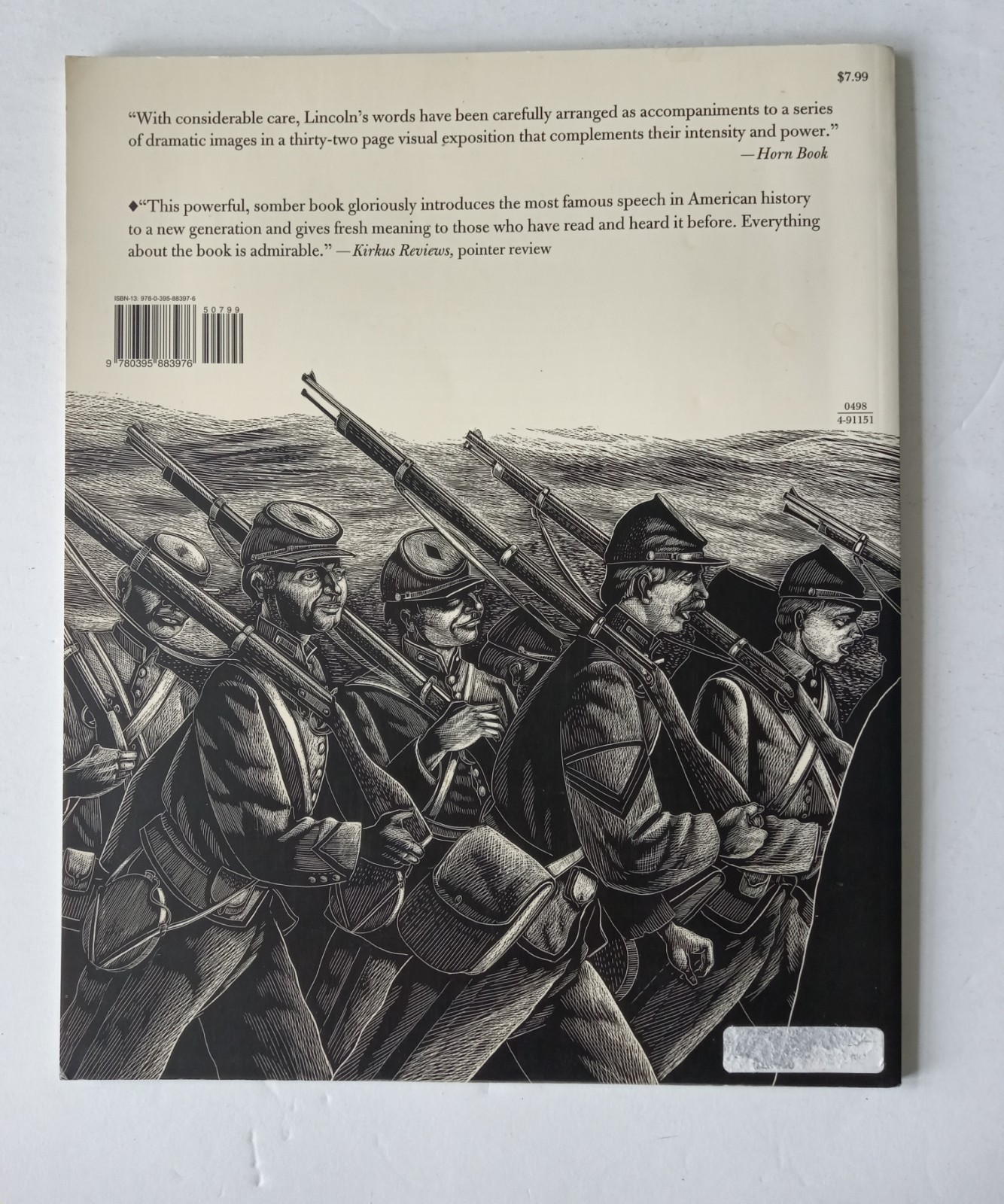 The Gettysburg Address by Abraham Lincoln Illustrated by Michael McCurdy