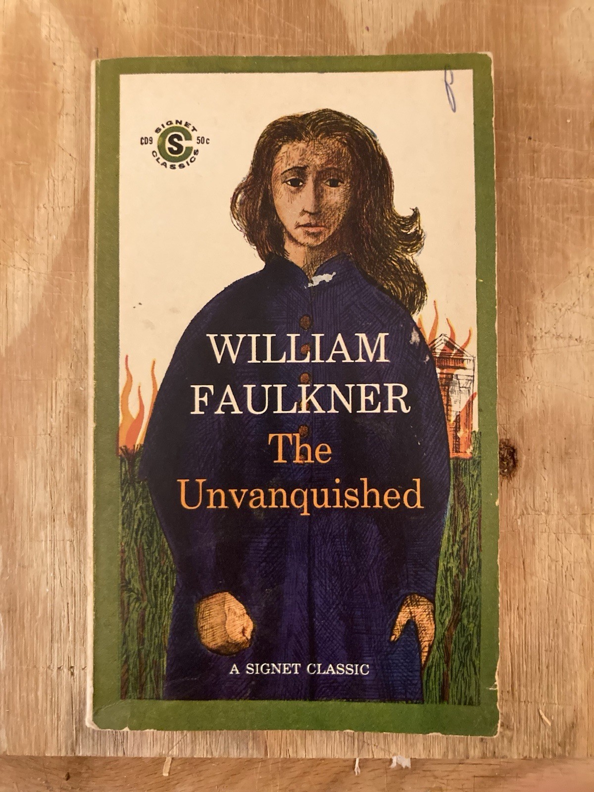 THE UNVANQUISHED by WILLIAM FAULKNER 1962 VINTAGE SIGNET PB BOOK CLASSIC NOVEL