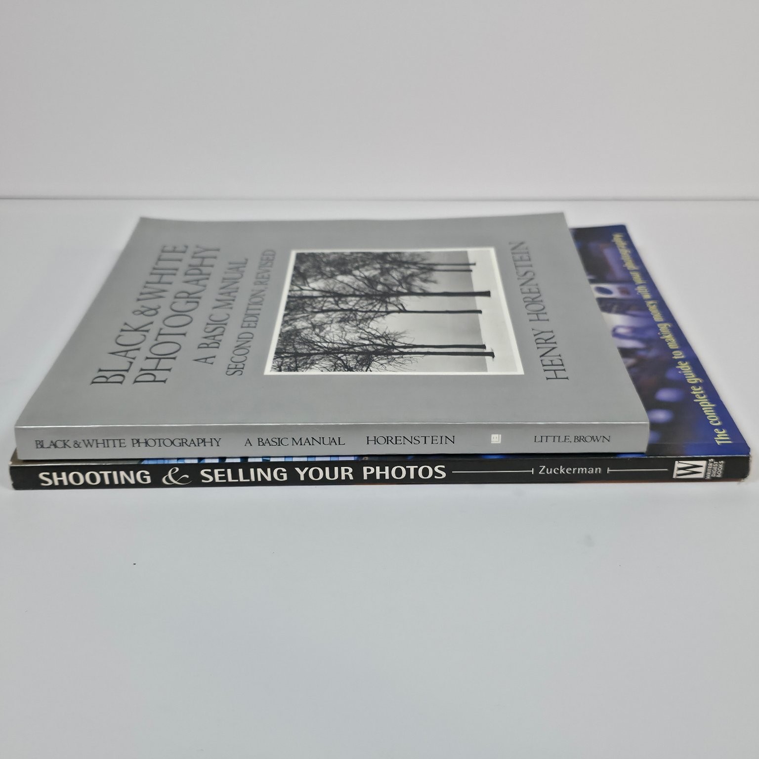 Photography Books Lot Zuckerman Shooting & Selling Horenstein Black & White