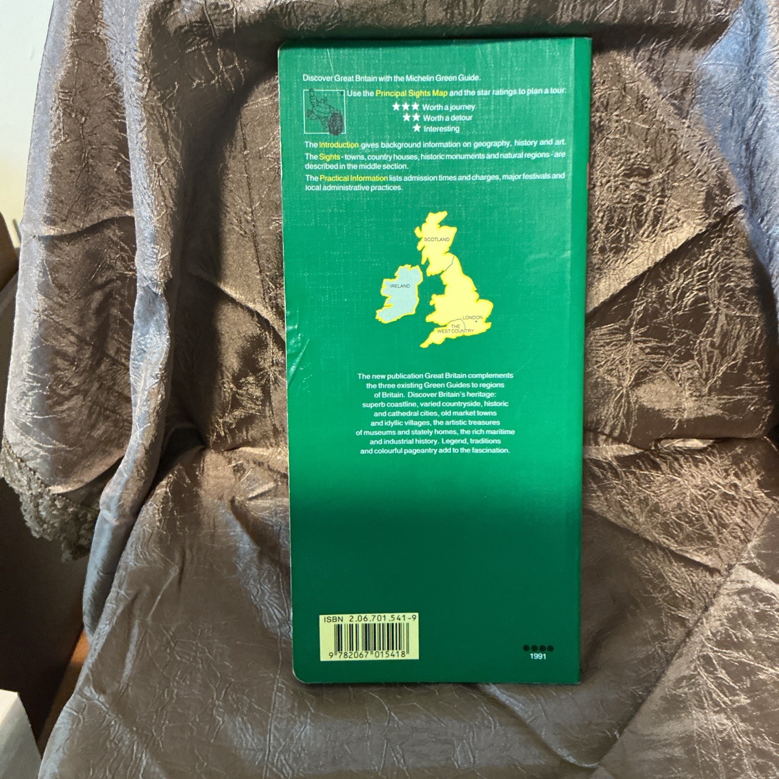 Vintage Michelin Tourist Guide Great Britain