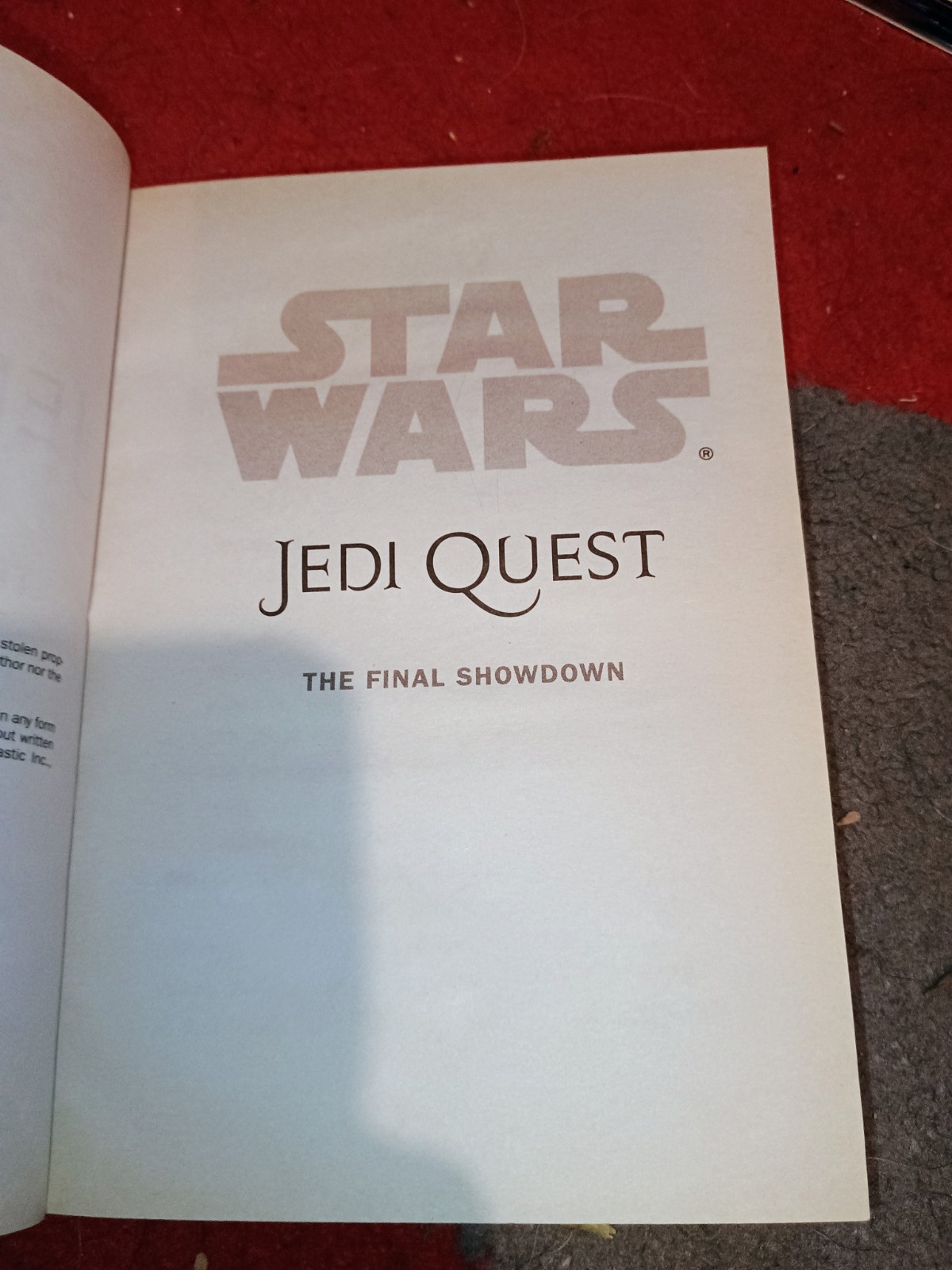 The Final Showdown (Star Wars: Jedi Quest, Book 10)