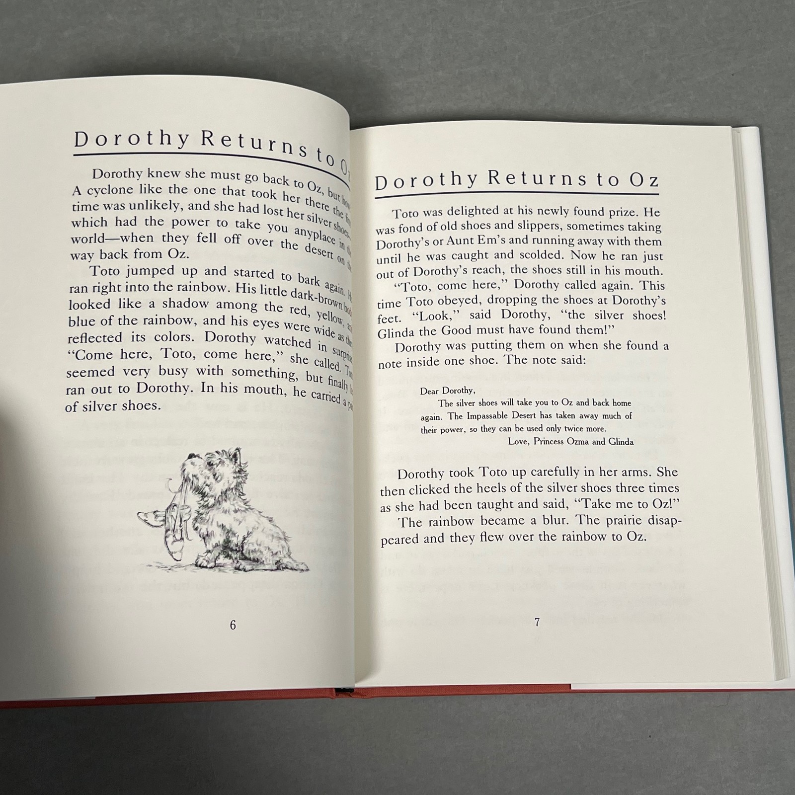 3x SIGNED Roger S. Baum Dorothy of Oz Book, Postcard, Paper All 3 Signed Toto