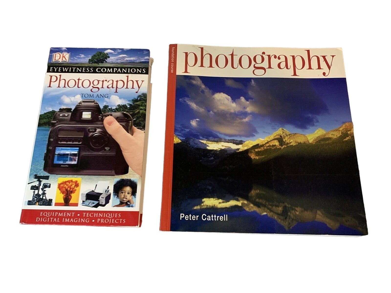 Photography Book Lot Tom Ang Eyewitness and Peter Cattrell Techniques Guides