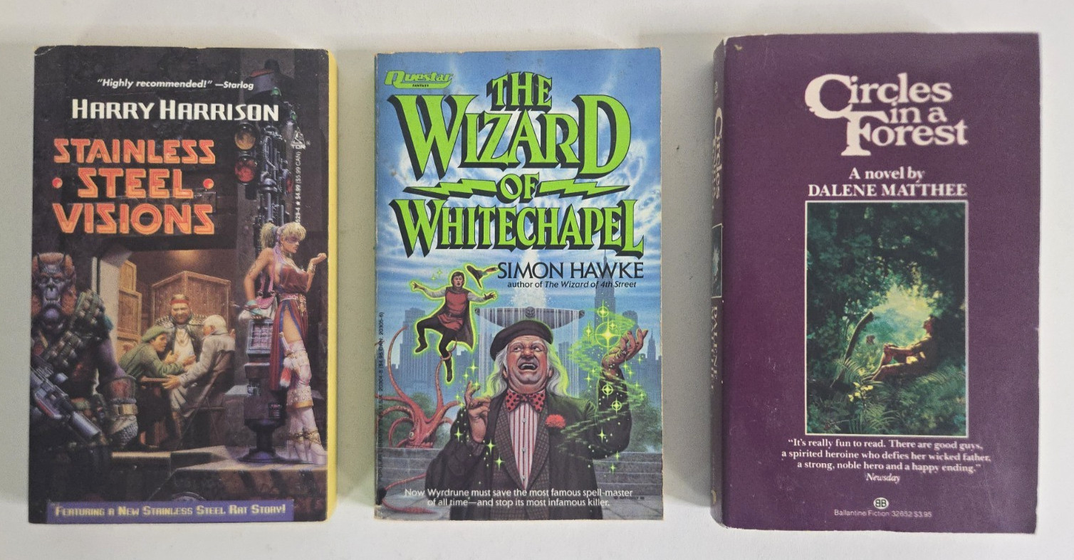 Lot of 29 Sci-Fi / Fantasy Mass Market Paperback Books