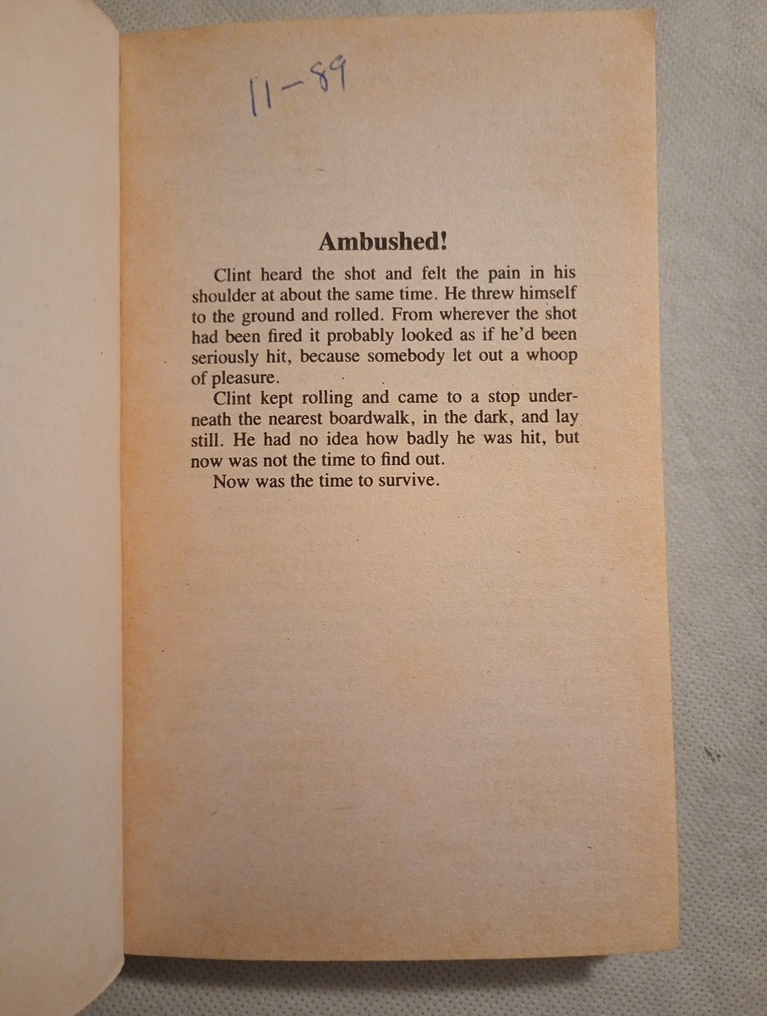 THE GUNSMITH #88 The TAKERSVILLE SHOOT by J. R. Roberts (1989 Paperback) Jove
