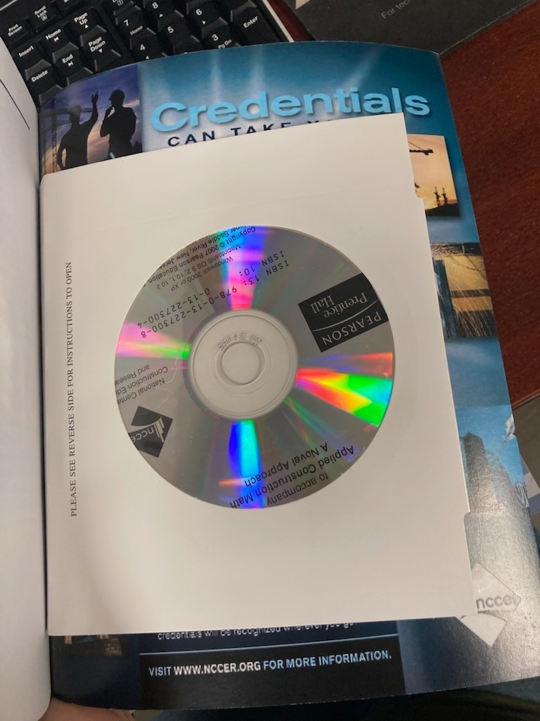 Applied Construction Math Instructor’s Guide & CD and 4 trainee books NCCER