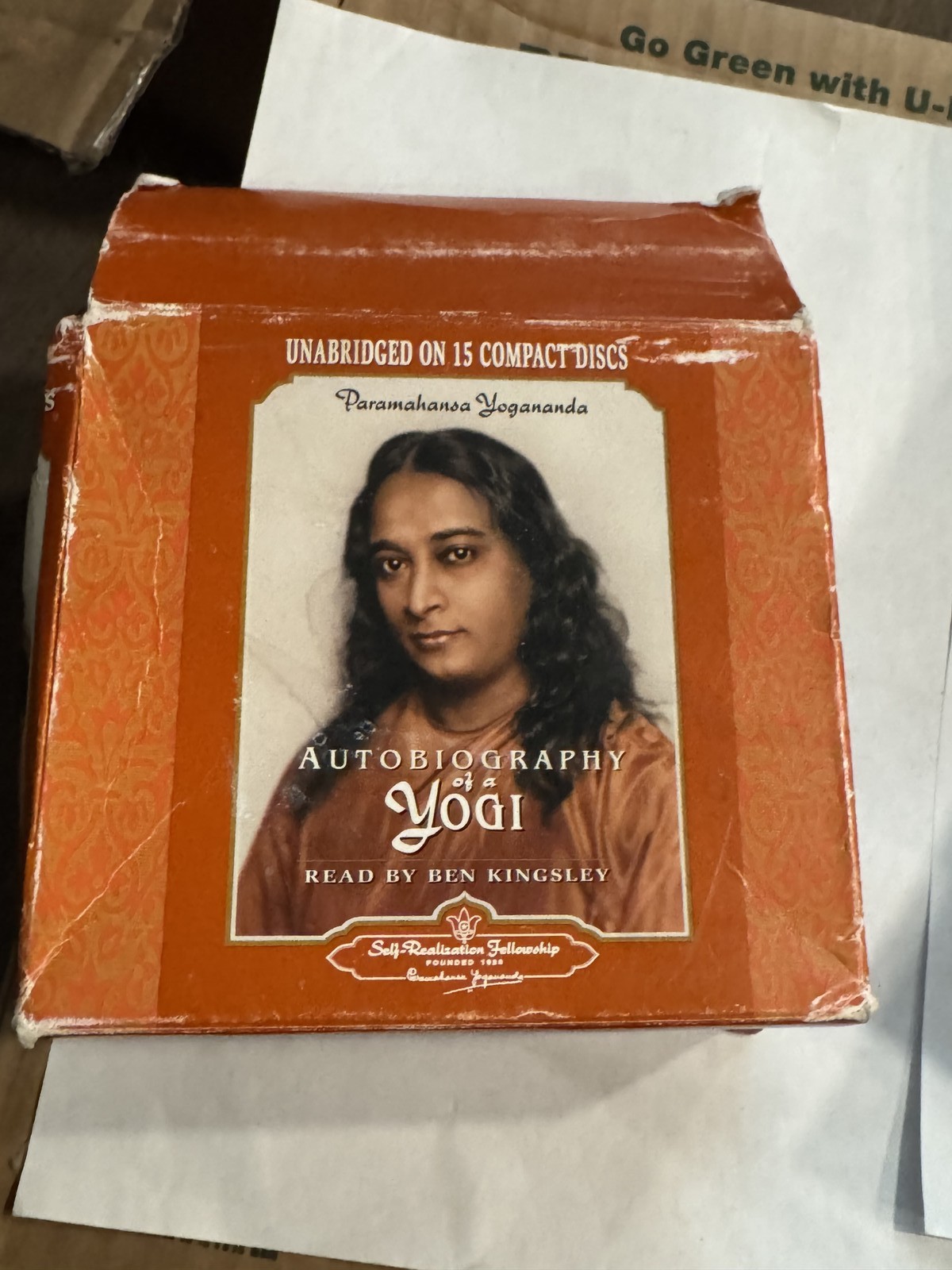 Autobiography of a Yogi Paramahansa Yogananda 15 CD Audio Book Unabridged Ben Ki