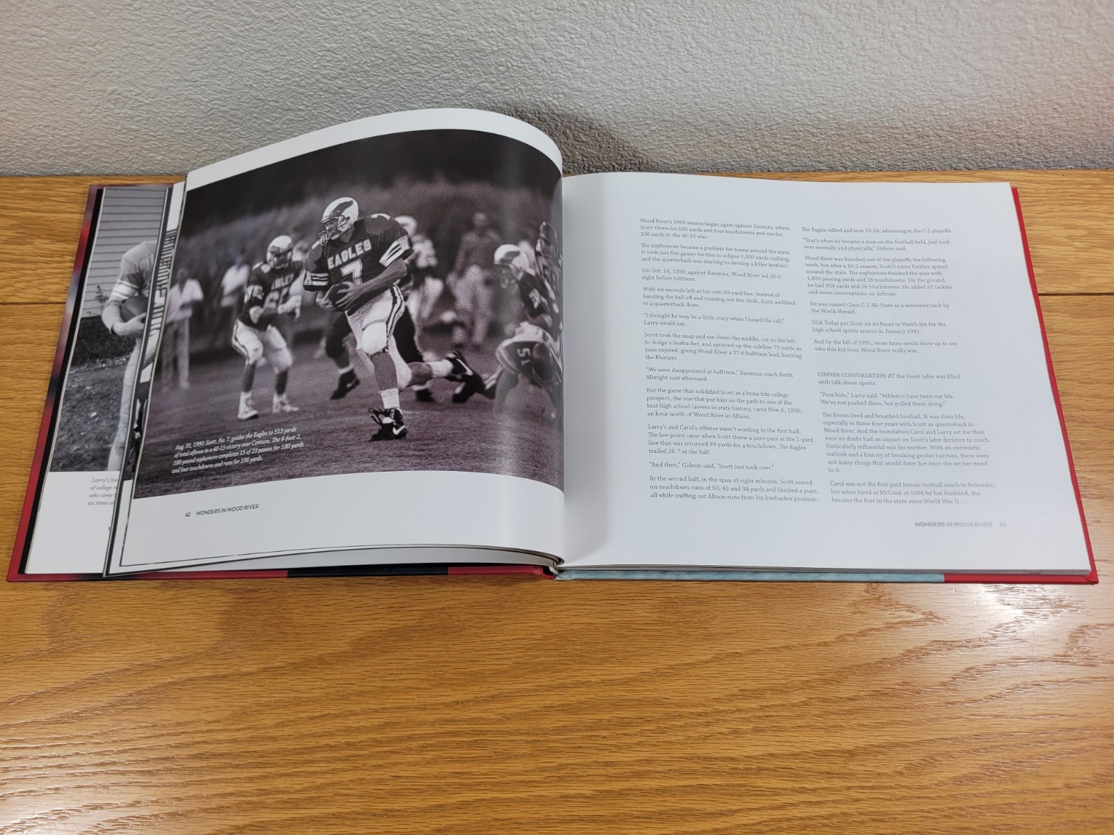 Nebraska Cornhuskers Hardcover Book Scott Frost : A Husker’s Journey Home (2018)