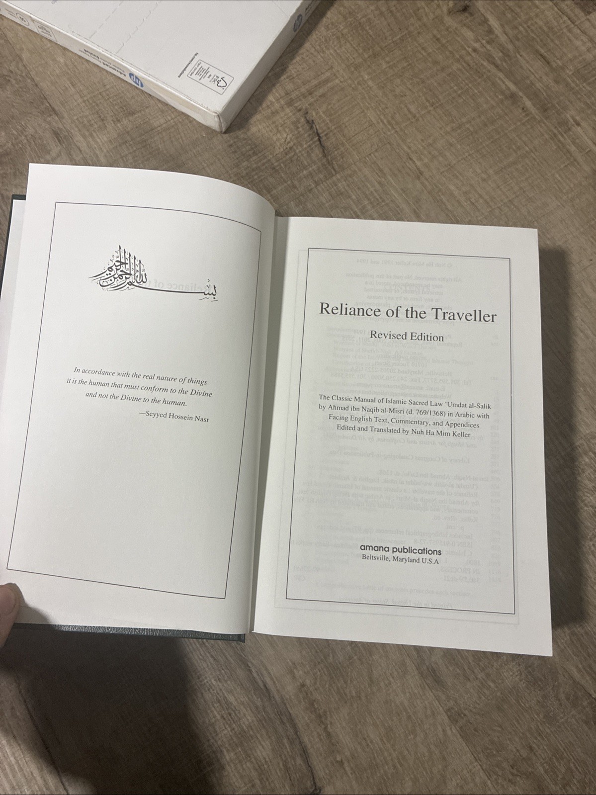 Reliance of the Traveller: A Classic Manual of Islamic Sacred Law by Keller