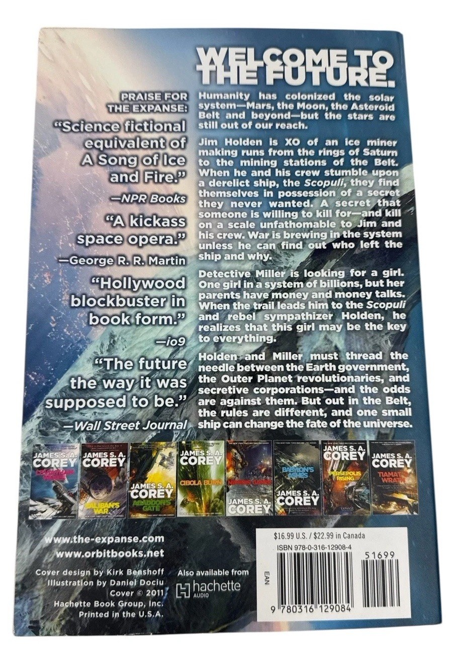 Leviathan Wakes Expanse Series Trade Paperback Book James S A Corey Scifi Space