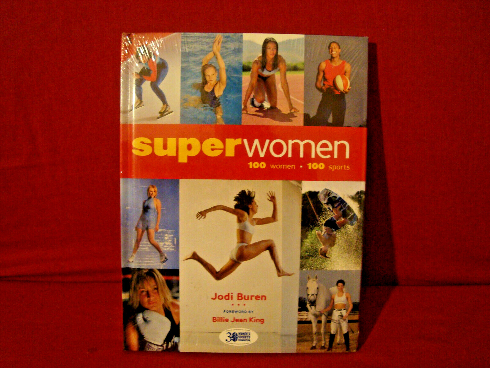 JODI BUREN BILLIE JEAN KING SUPERWOMEN 100 SPORTS NEW SEALED HARDCOVER