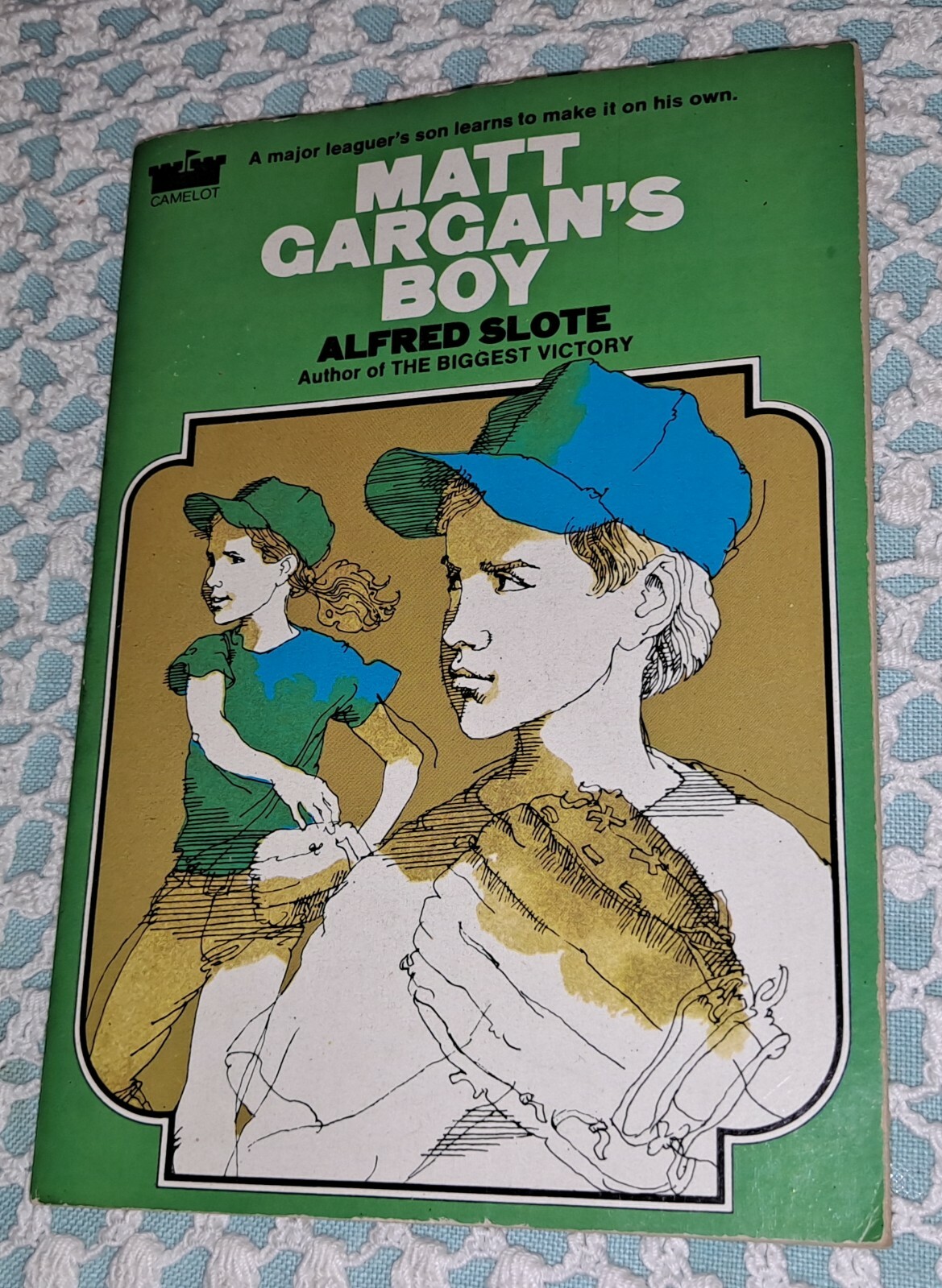 Matt Gargan’s Boy by Alfred Slote, 1977 (2nd Printing), Vintage PB, 158 pages