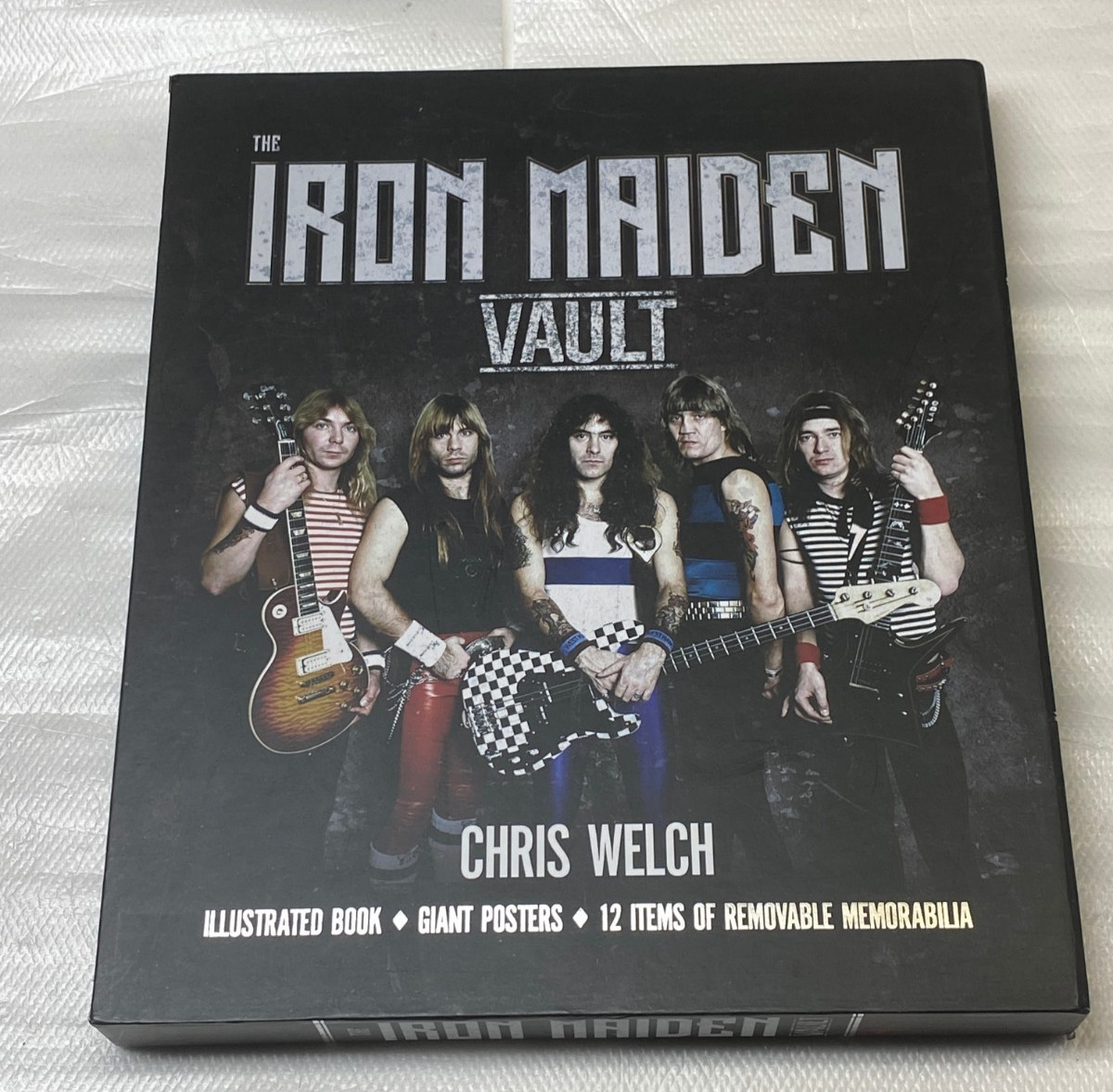 IRON MAIDEN VAULT By Chris Welch – Hardcover 9C