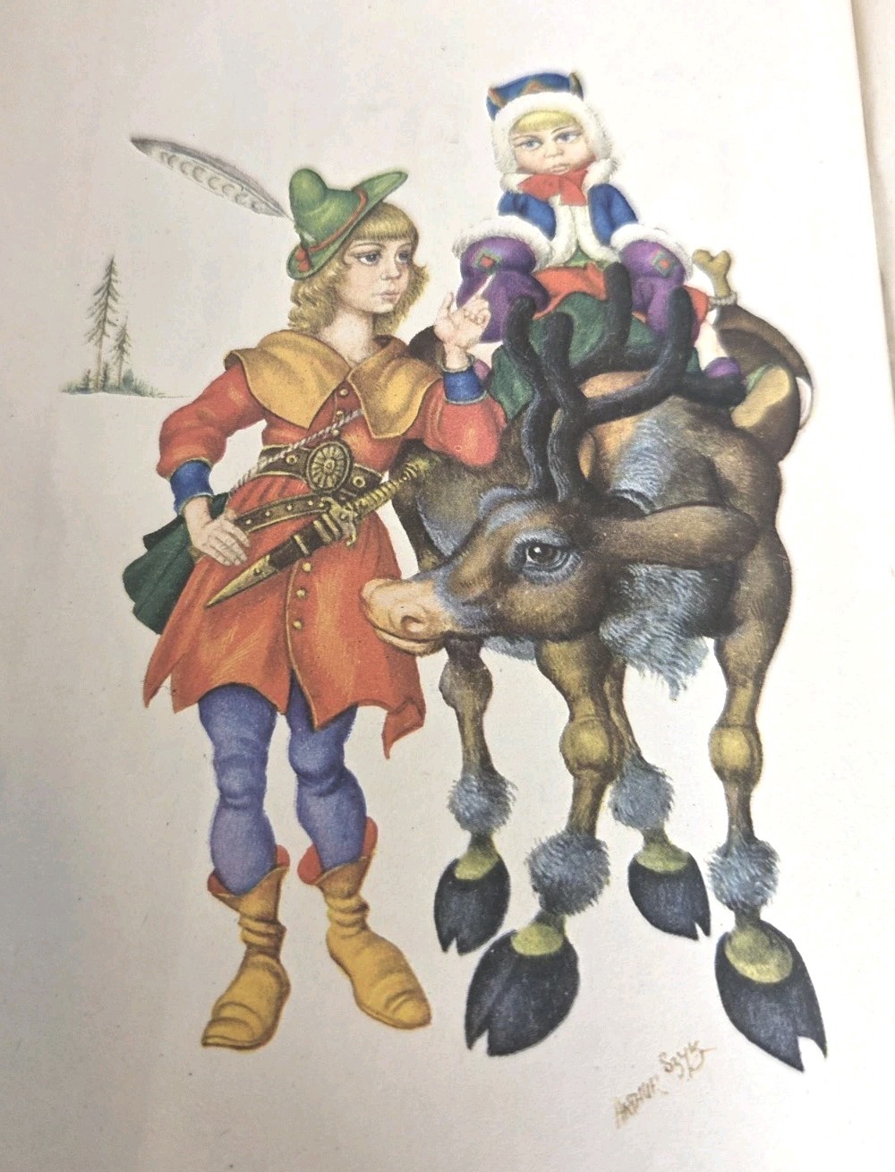 Grimm & Andersen Fairy Tales Illustrated Szyk Kredel Grosset Dunlap Vintage Set