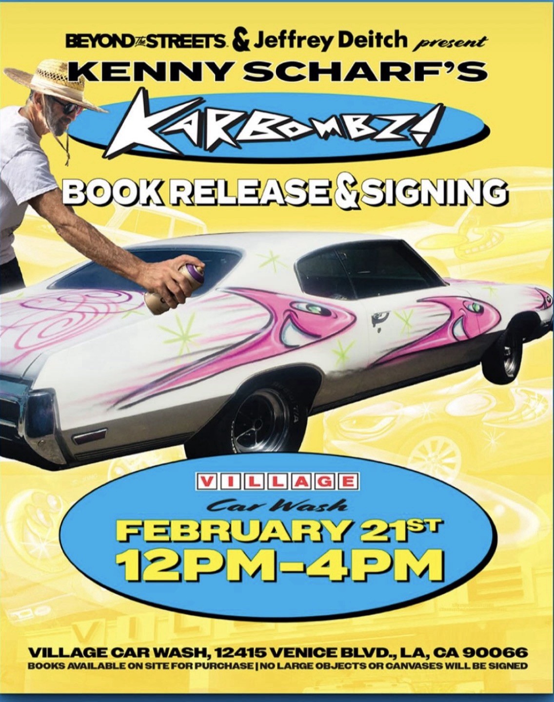 Kenny Scharf SIGNED “KARBOMBZ!” Coffee Table Art Book 1st Edition / 1,000 Print