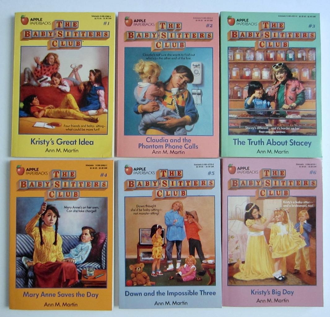 The BabySitters Club Lot 1-12 ~ Ann M Martin PB Books Kristy Mary Anne Claudia