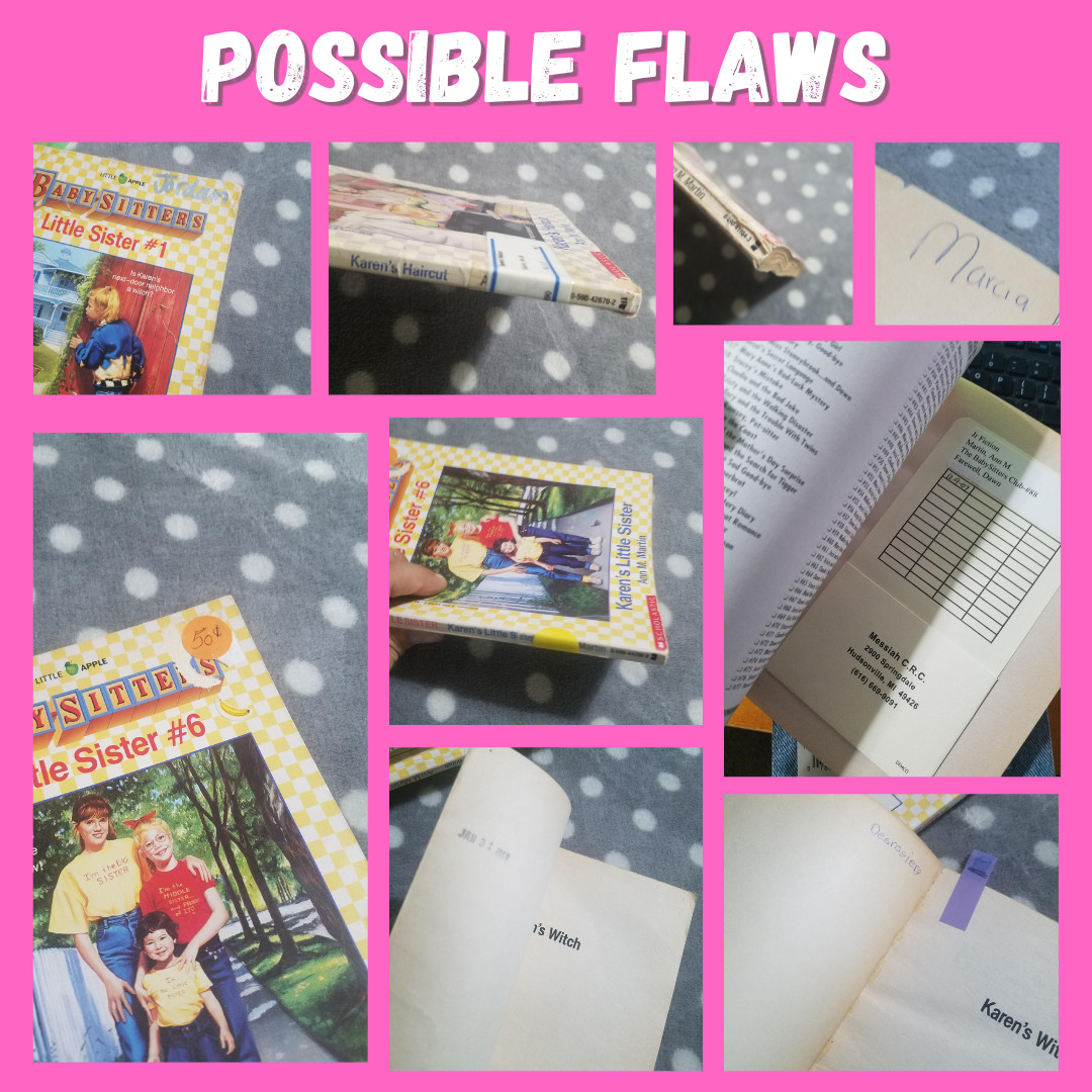 Baby-Sitters Club Little Sister Books – YOU CHOOSE, BUILD A LOT, Save $$