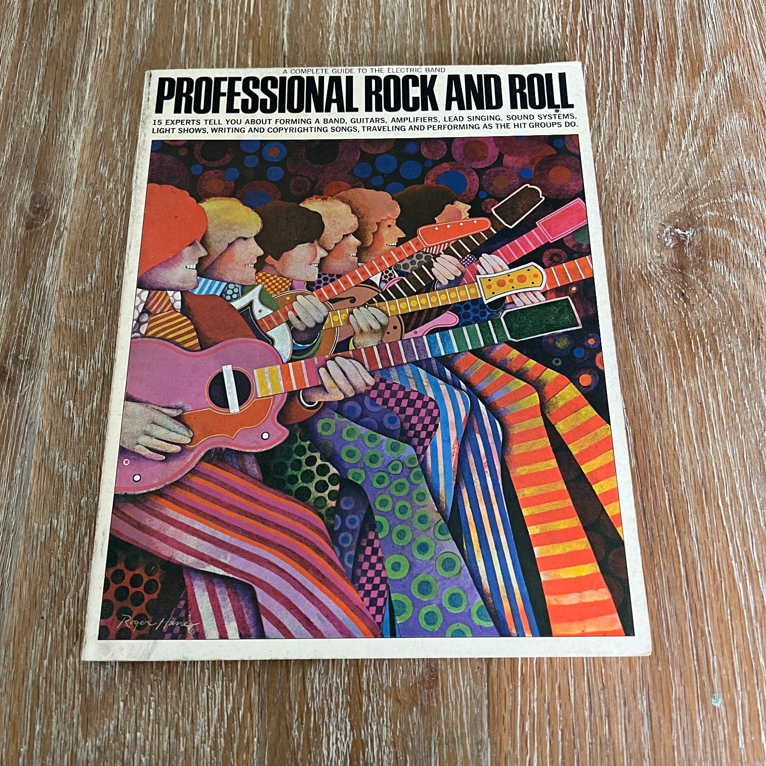 Professional Rock & Roll Herbert H. Wise 1967 First Edition Music Collier Books