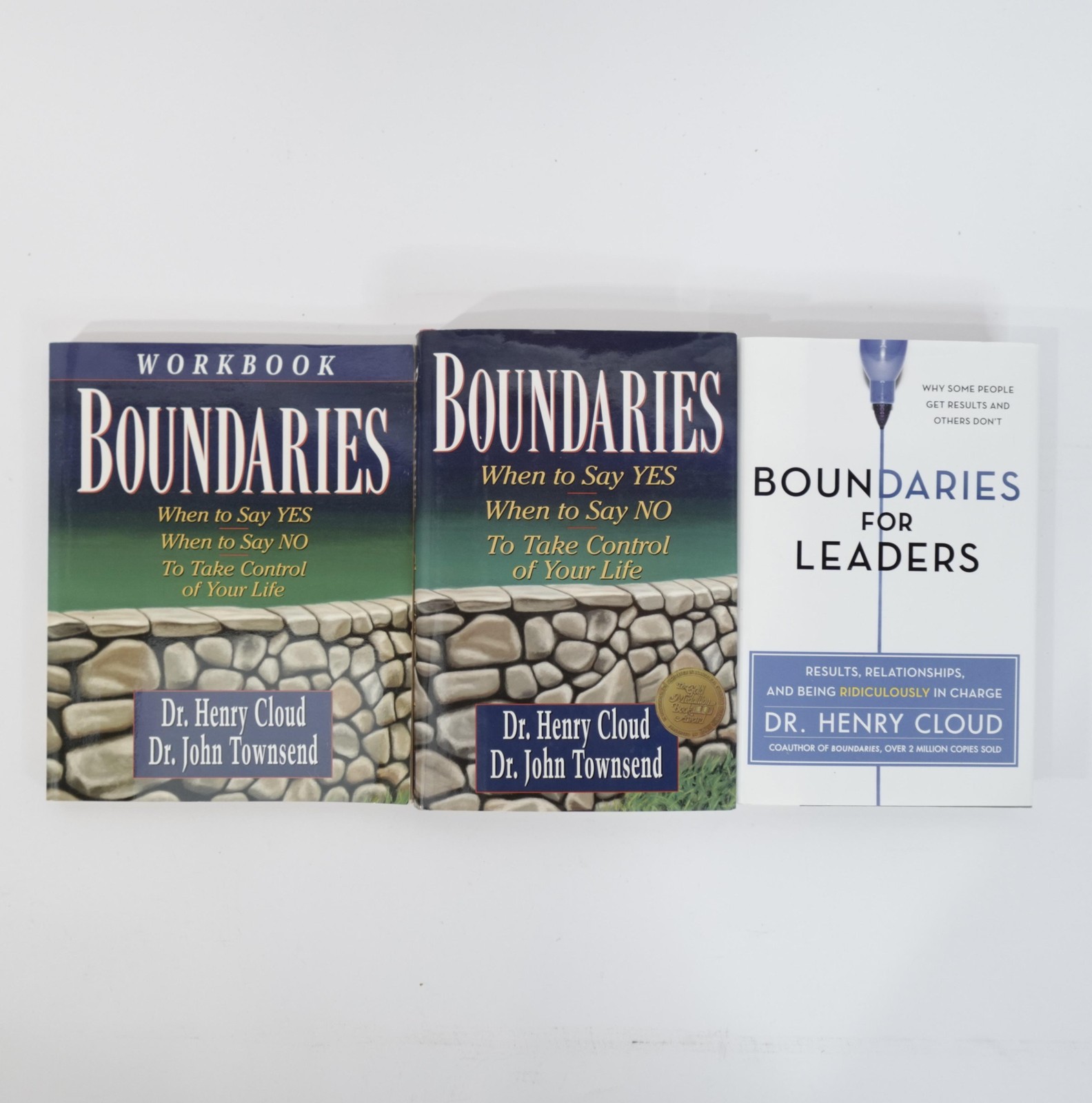 Boundaries Book Lot Cloud Townsend Workbook Leaders 3 Books