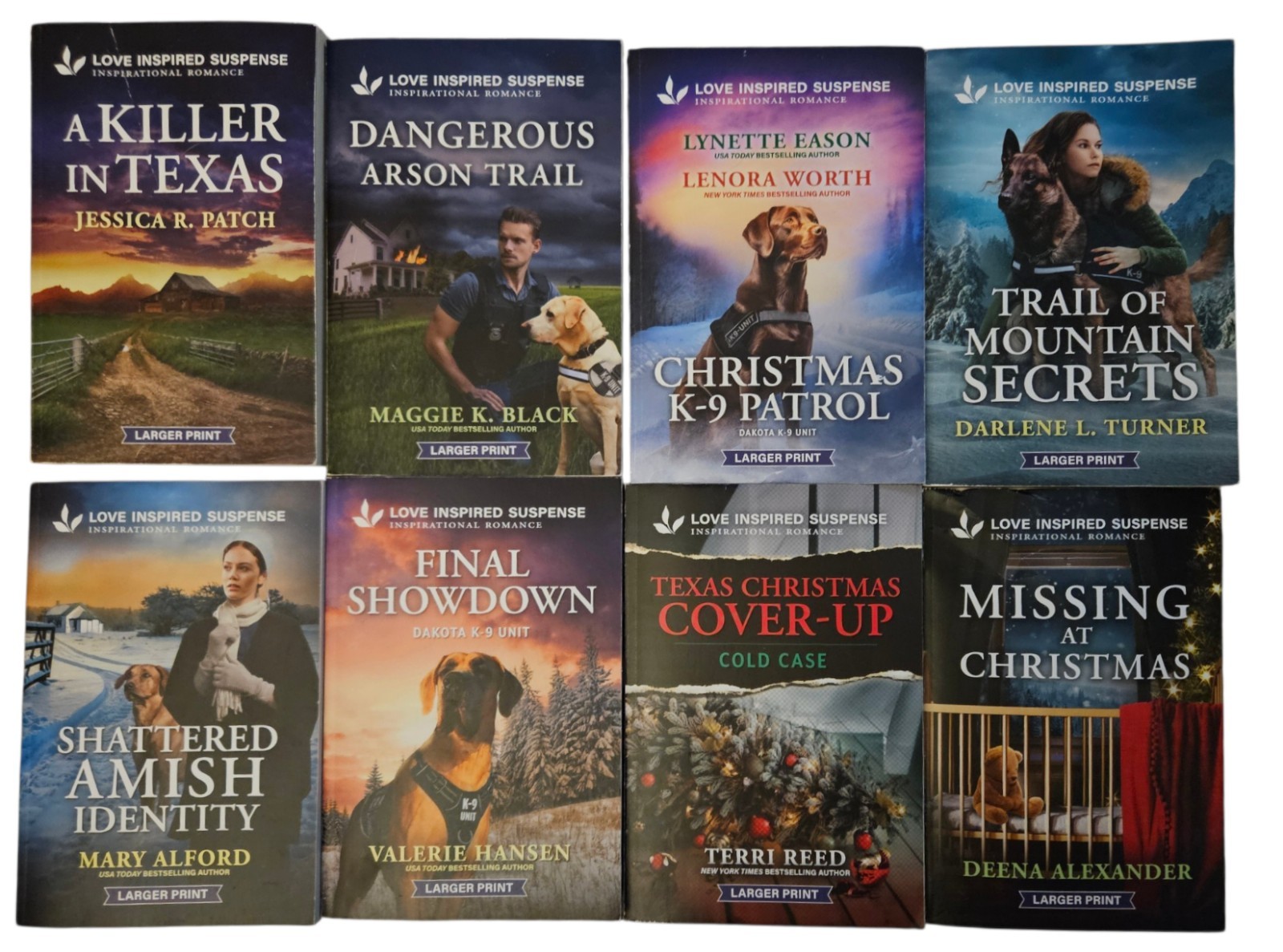 Lot 8 Harlequin LIS Books A Killer In Texas Final Showdown Christmas K-9 Patrol