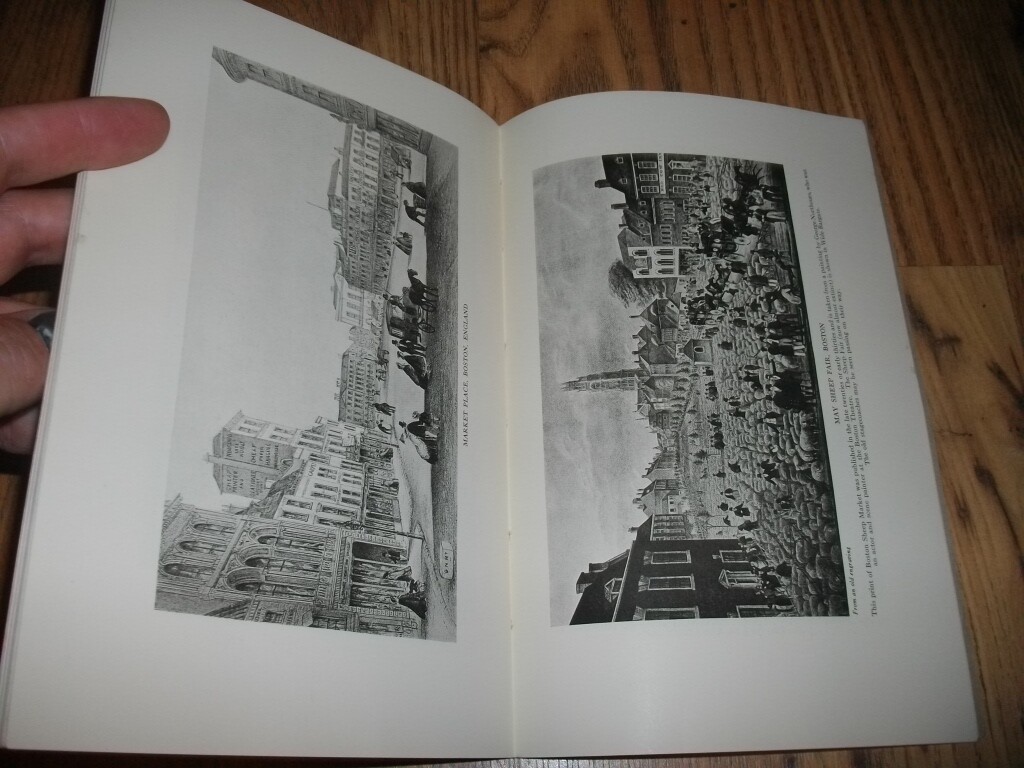 Boston, England, Boston, MA, 1630-1930, 1930, 1st??, PB, Illustrated, Nice!