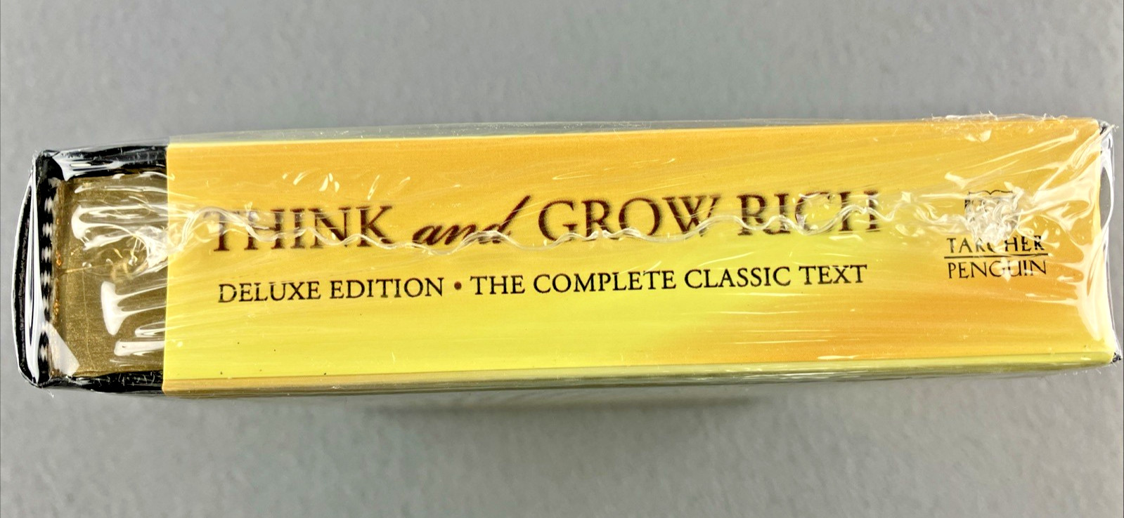 THINK AND GROW RICH by Napoleon Hill Vegan Leather Bound Deluxe Edition *Sealed*