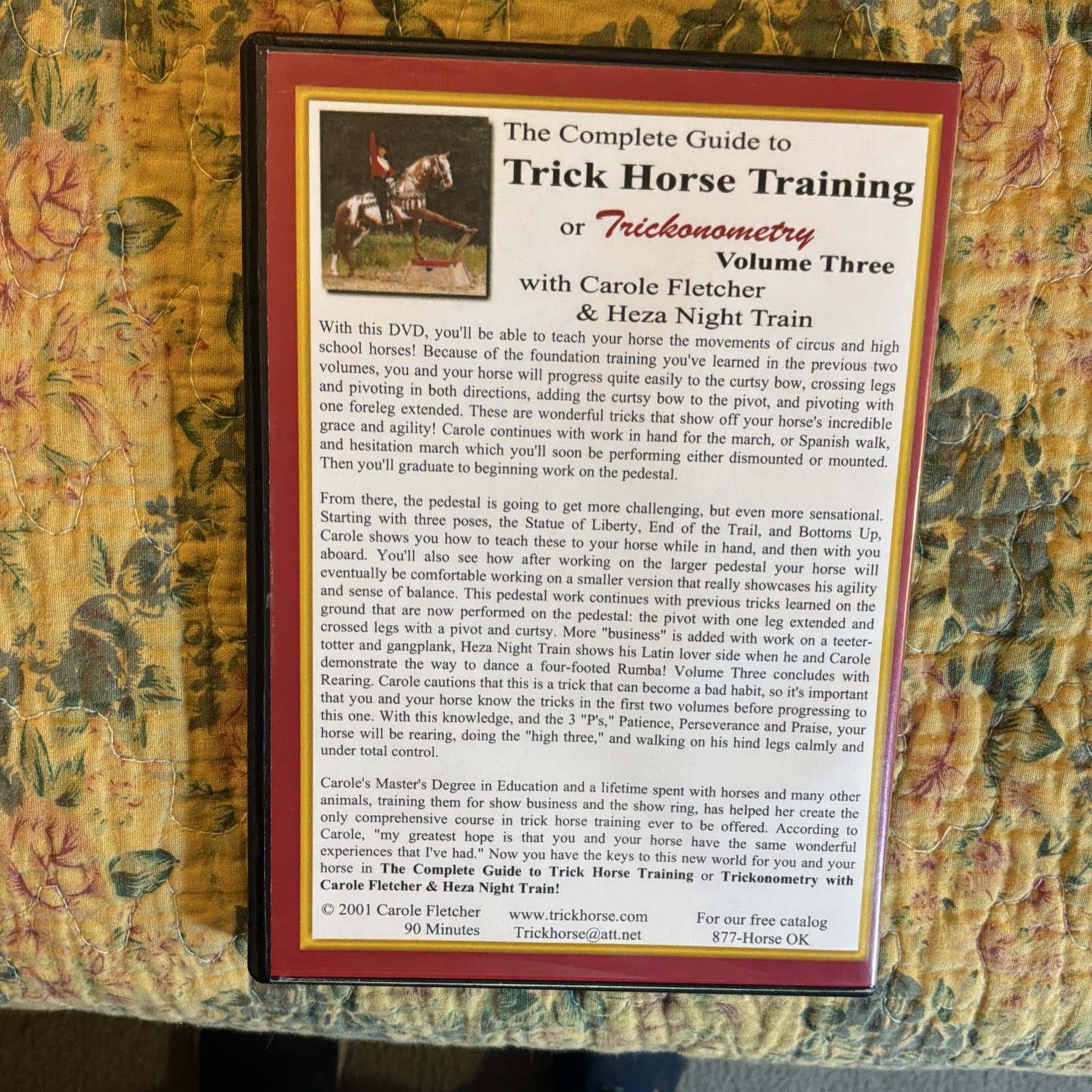 Trick horse training bundle – two books and three DVDs ￼ ￼